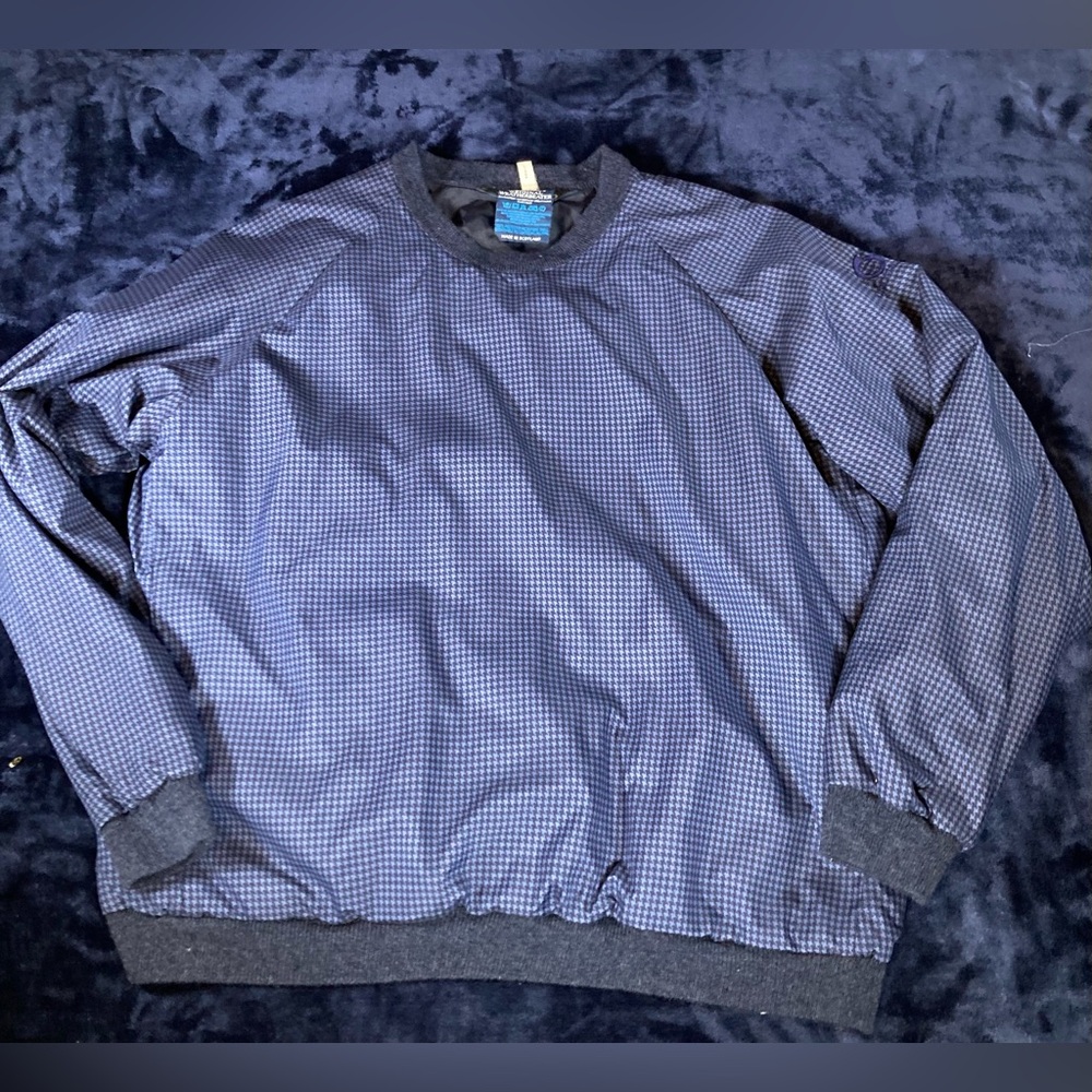 Vintage Sunderland of Scotland Original Weatherbeater, Blue/Black/Gray, size L